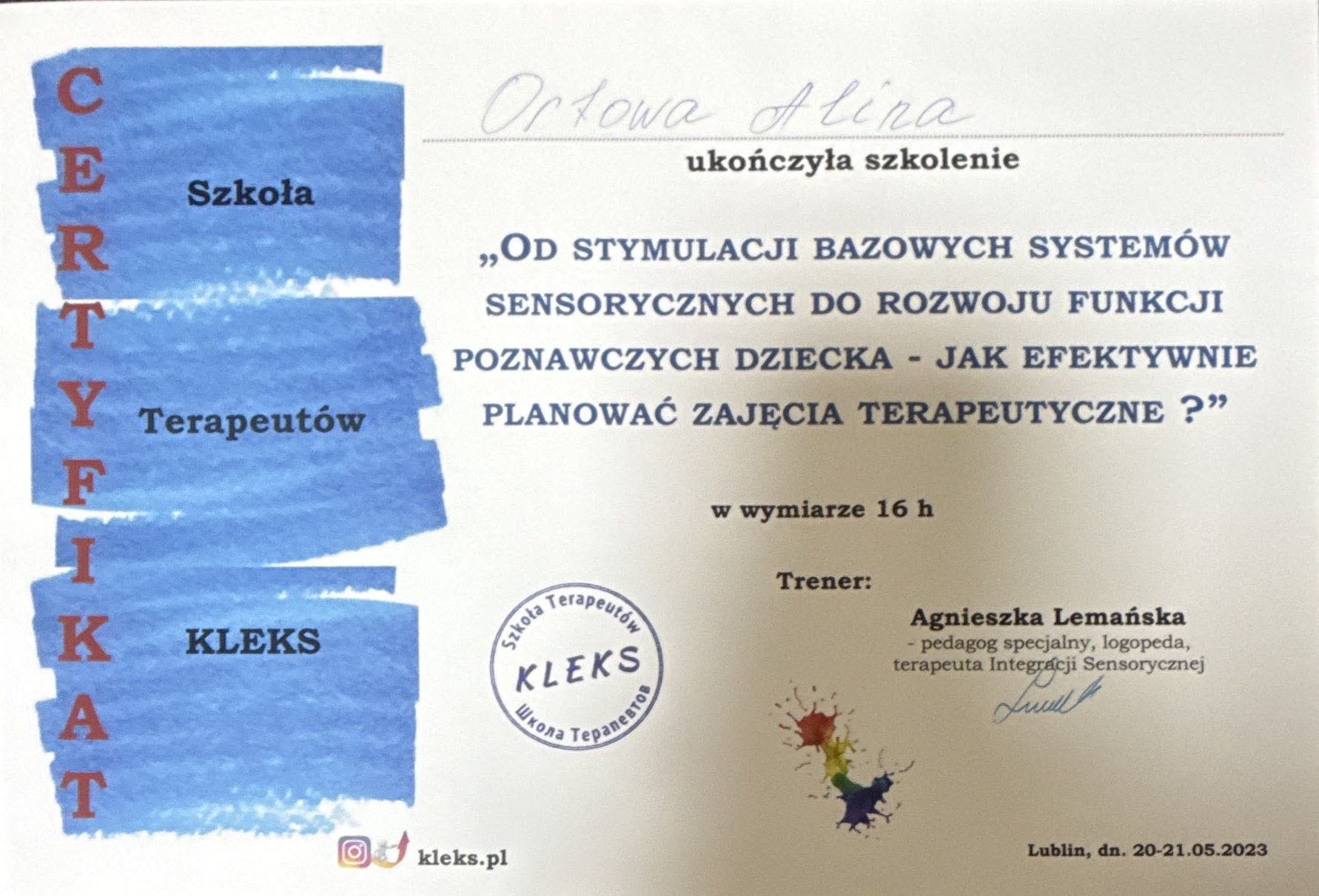 Сертифікат 2